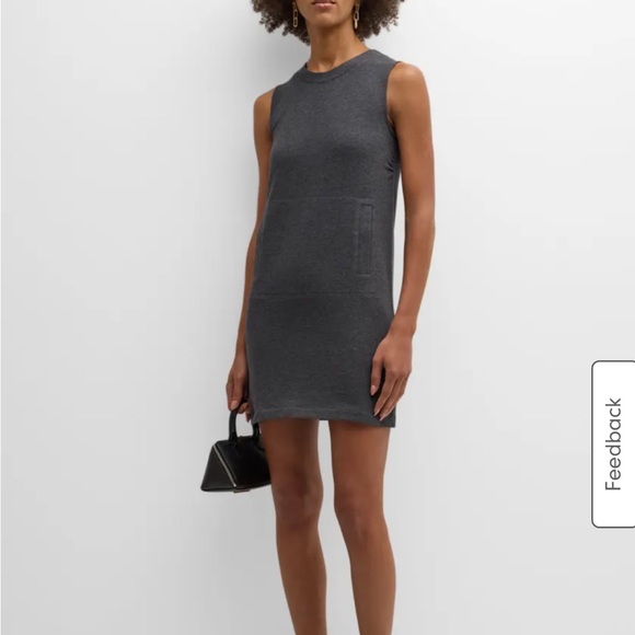 Norma Kamali Dresses & Skirts - Norma Kamali Sleeveless Terry Mini Dress